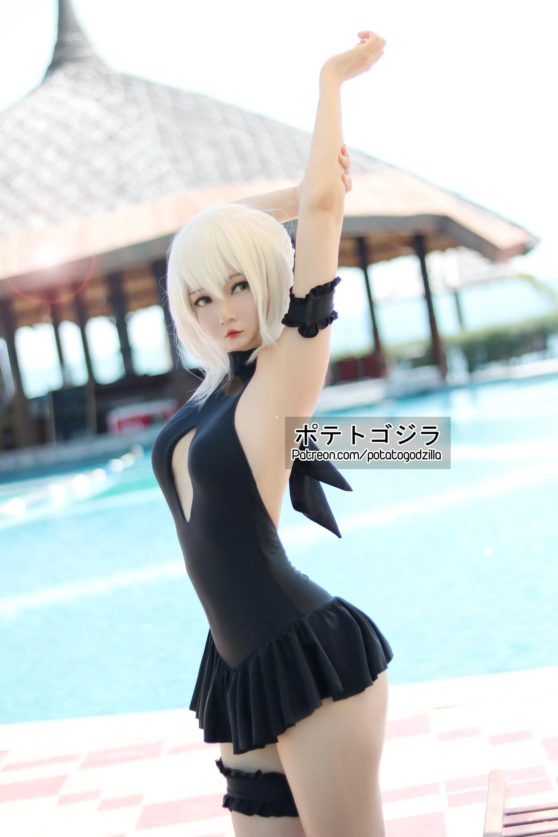Potato Godzilla – NO.79 Saber Alter Swimsuit [19P]插图3